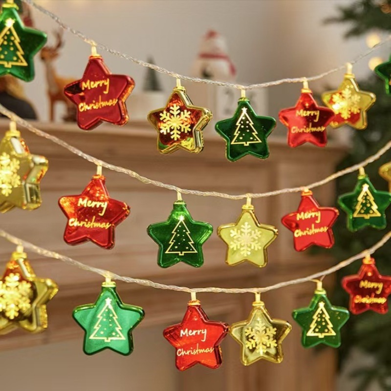Led Fairy String Lights - سلسلة أضواء LED على شكل نجمة