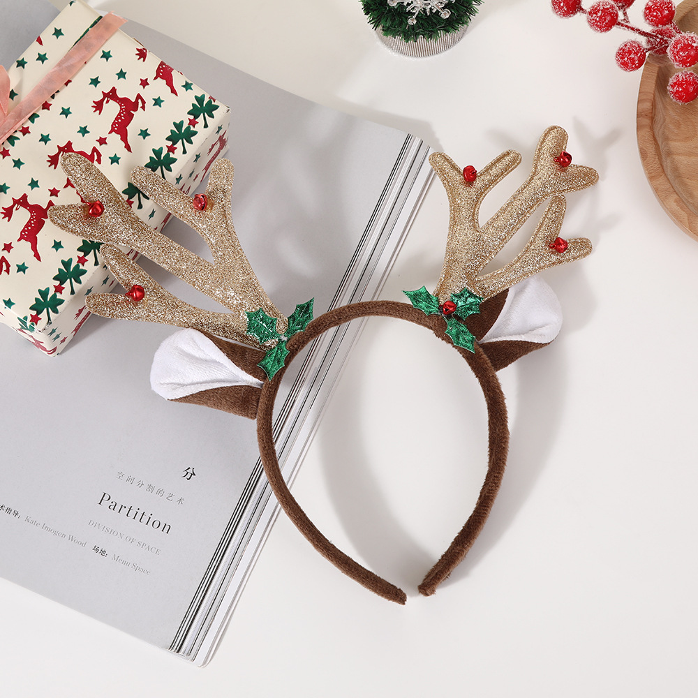 Reindeer Antlers Headband - 1 قطع الكبار النساء الفتيات الغزلان