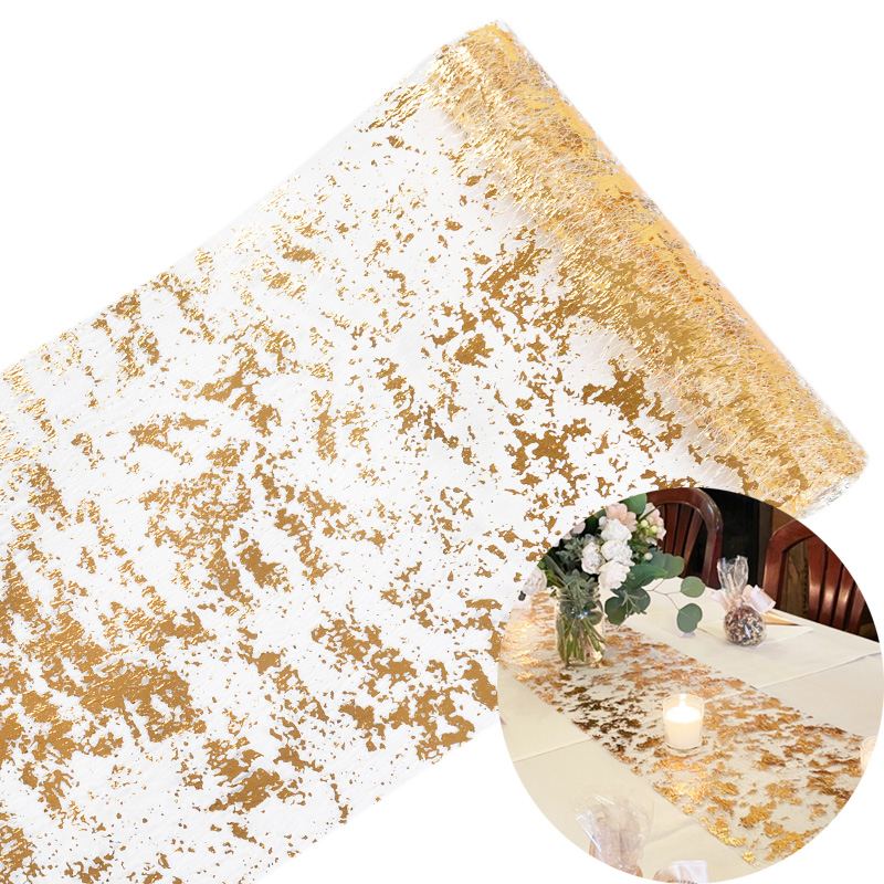 عدائين لطاولة الزفاف من الذهب  - مراجعة Christmas Table Runner وسعره