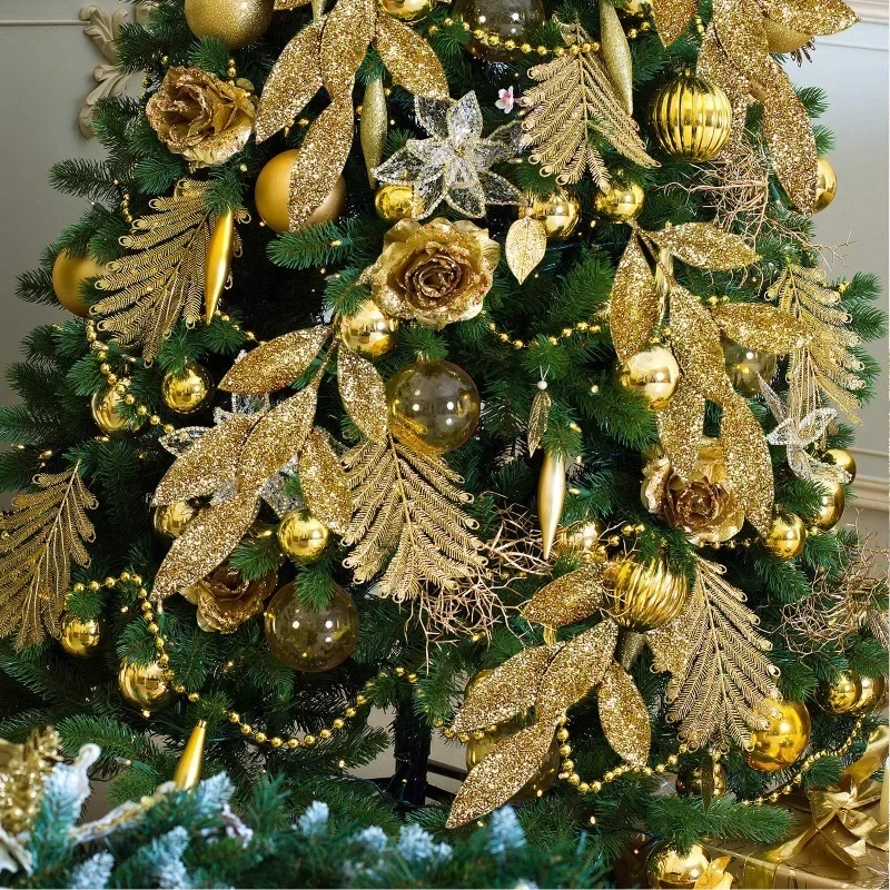 10 قطع سيقان أوراق صناعية متلأ - مراجعة Christmas Wreath Fake وسعره