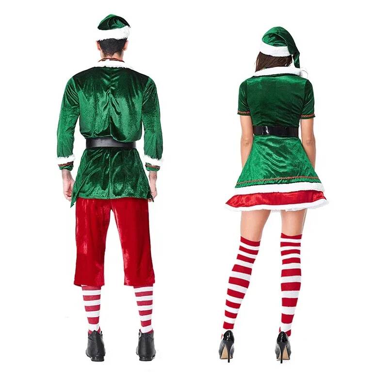 زي تنكري لسانتا كلوز، زي عيد ا - مراجعة Elf Costume Christmas وسعره