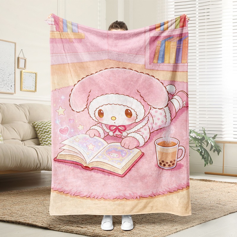 بطانية سانريو المريحة باللون ا - مراجعة Christmas Throw Blanket وسعره