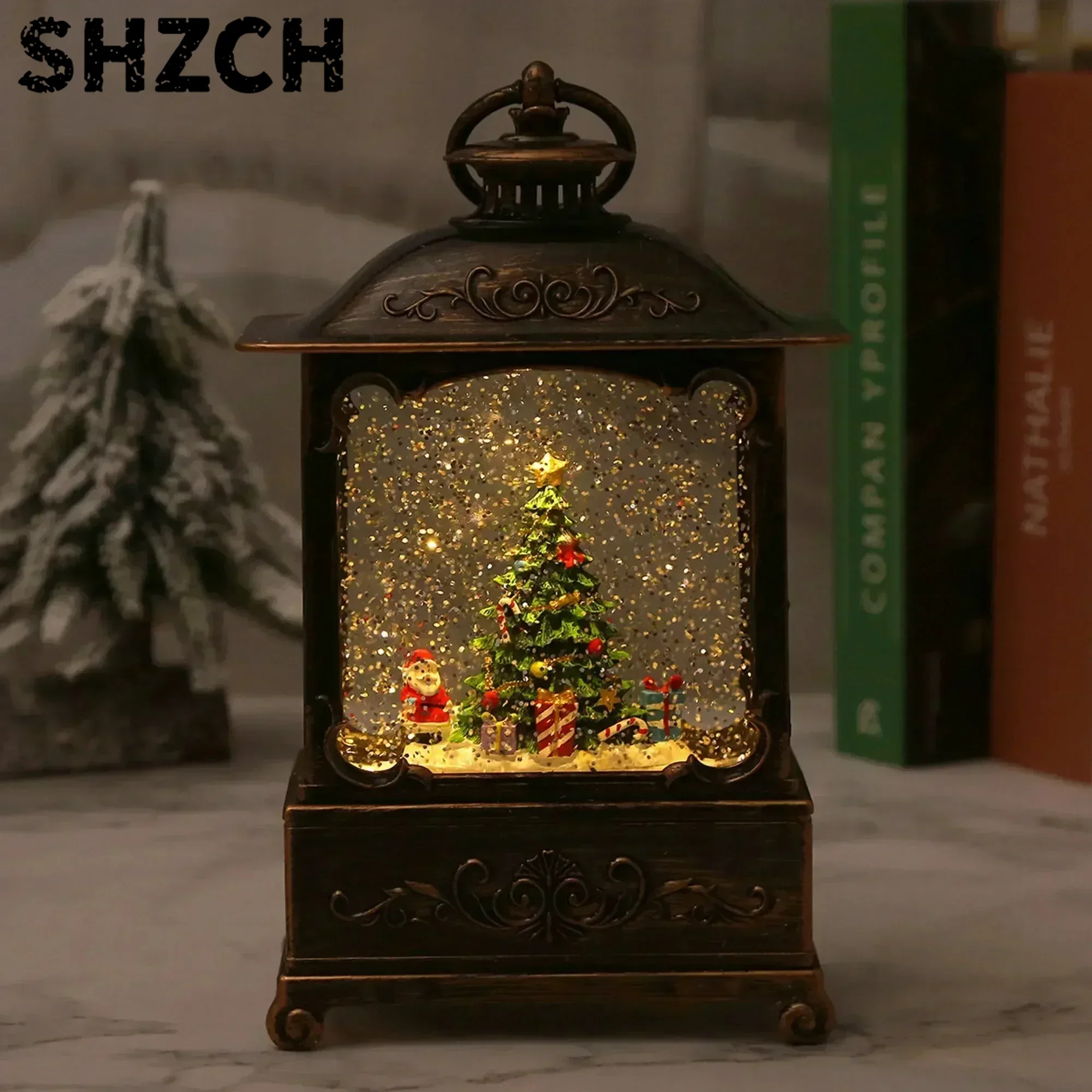 كرة ثلجية موسيقية للكريسماس مع - مراجعة Snow Globe Musical وسعره