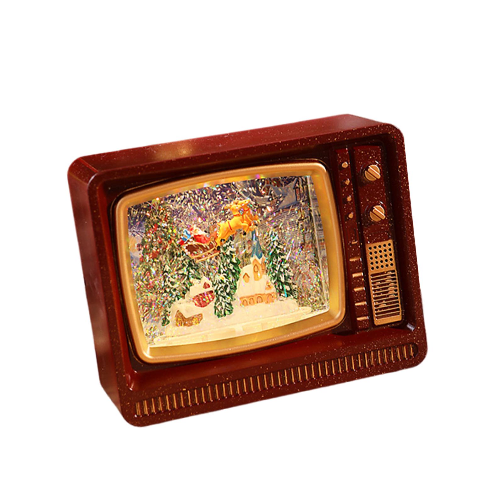 فانوس موسيقي على شكل تلفاز كزي - مراجعة Snow Globe Musical وسعره