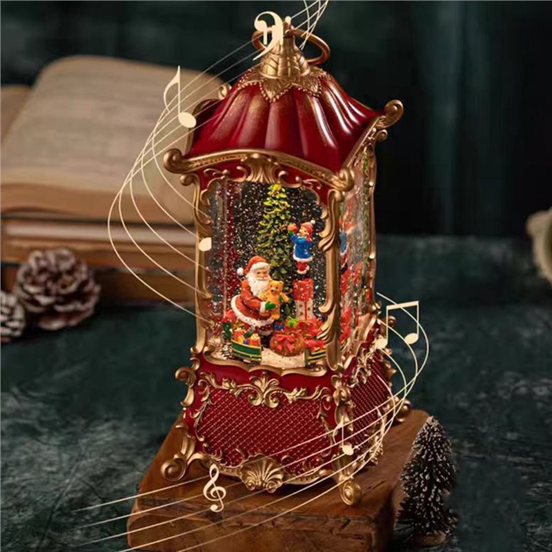 A01F-Music Box Play Melody Car - مراجعة Snow Globe Musical وسعره