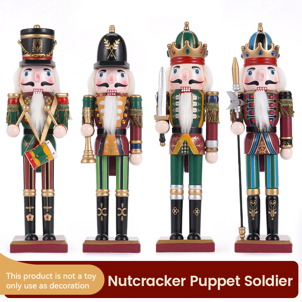 أشكال كسارة البندق الخشبية الم - مراجعة Nutcracker Figurine وسعره