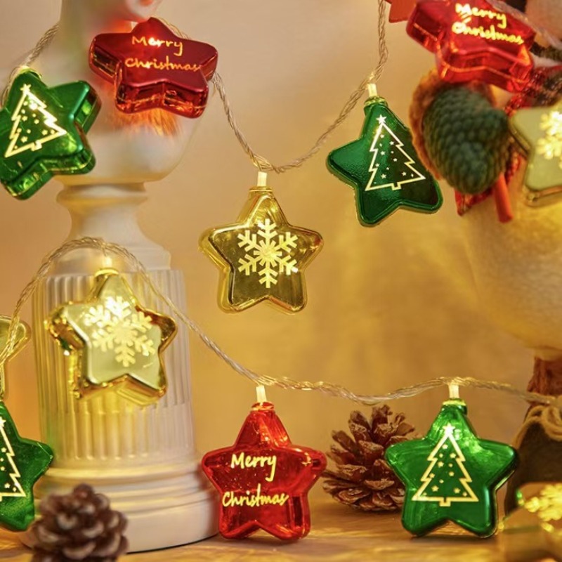 سلسلة أضواء LED على شكل نجمة و - مراجعة Led Fairy String Lights وسعره