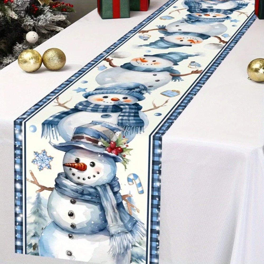 مفرش طاولة عيد الميلاد بتصميم  - مراجعة Christmas Table Runner وسعره