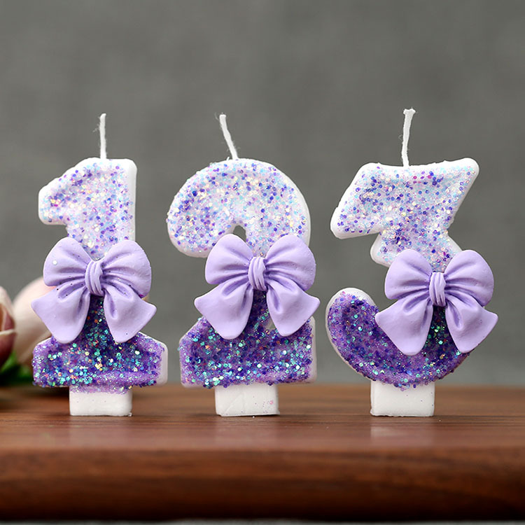 شمعة عيد ميلاد رقمية 0-9 بتصمي - مراجعة Holiday Candle Set وسعره