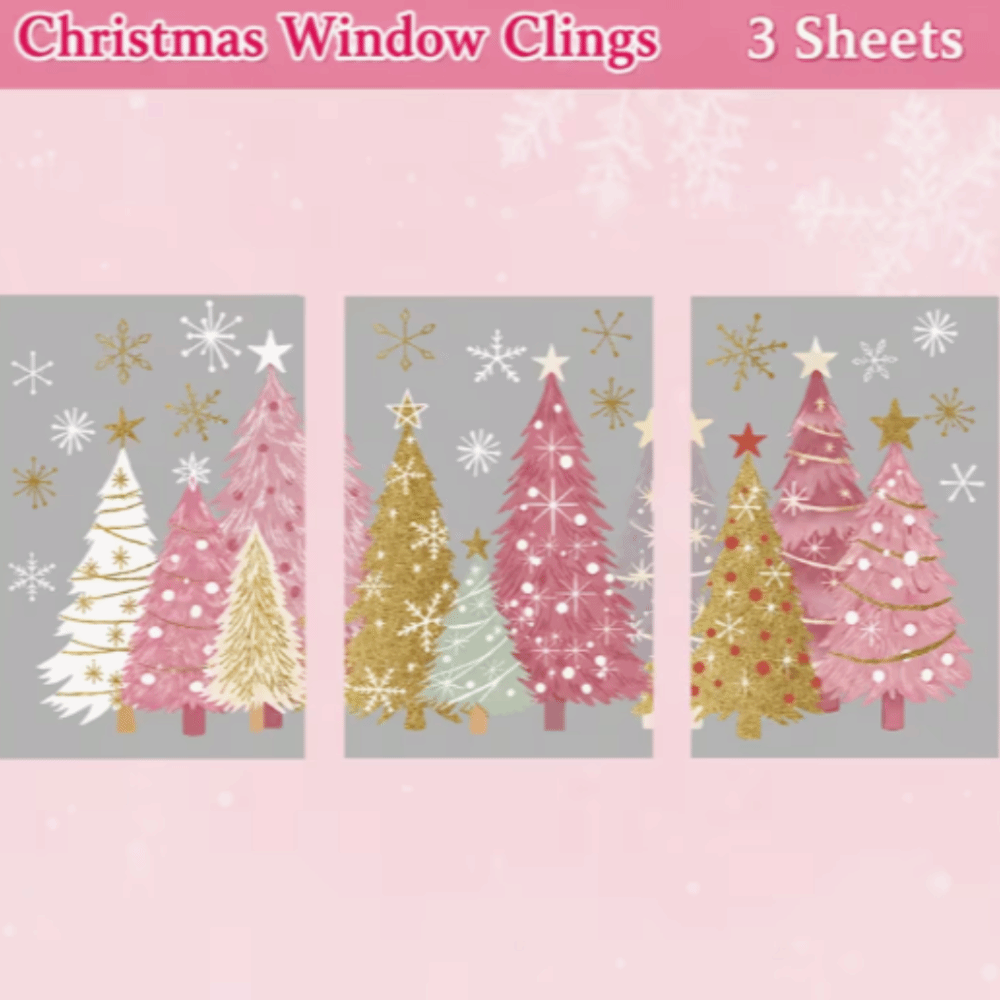 ملصقات نوافذ عيد الميلاد القاب - مراجعة Snowflake Window Decal وسعره