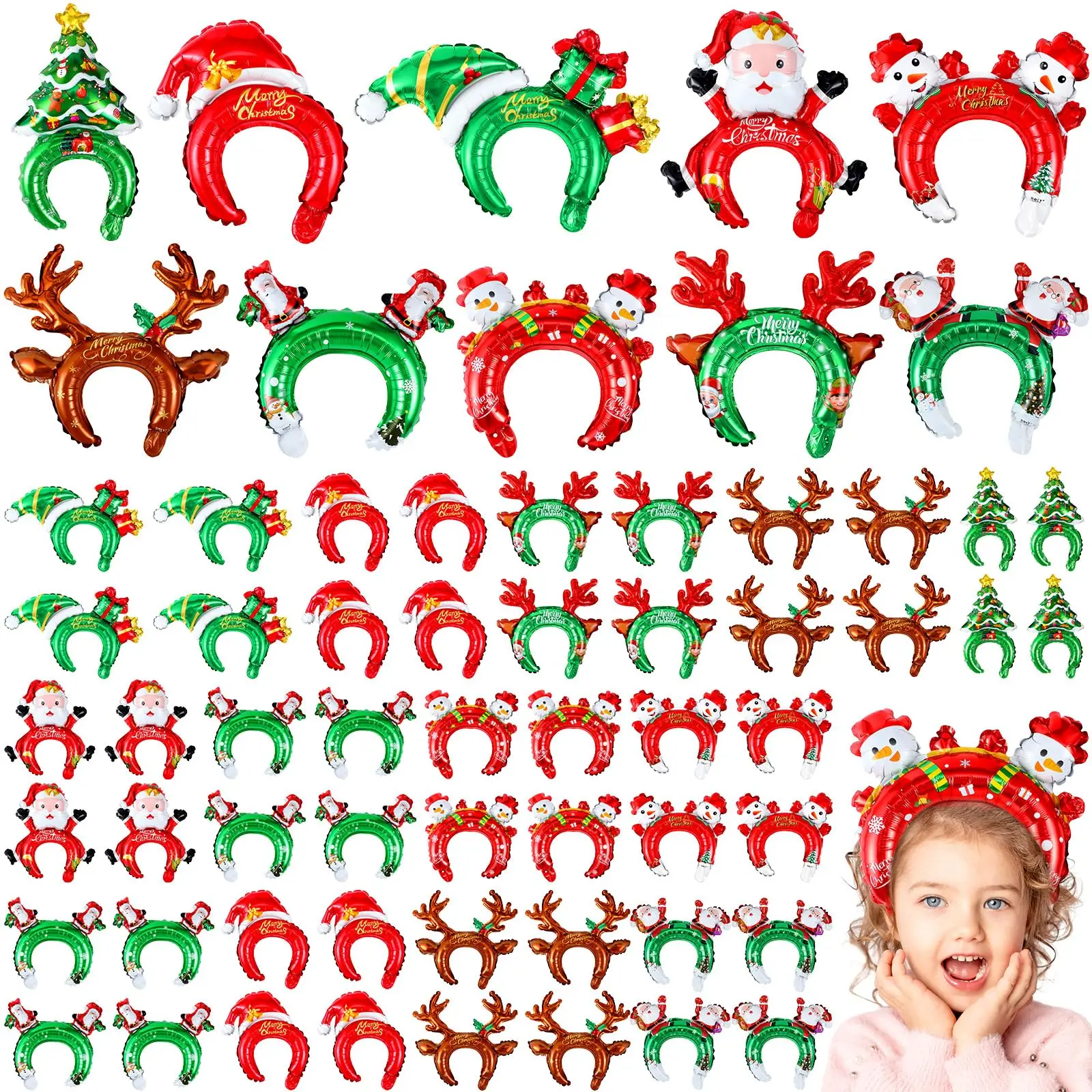 عيد الميلاد نفخ Headbands سانت - مراجعة Reindeer Antlers Headband وسعره