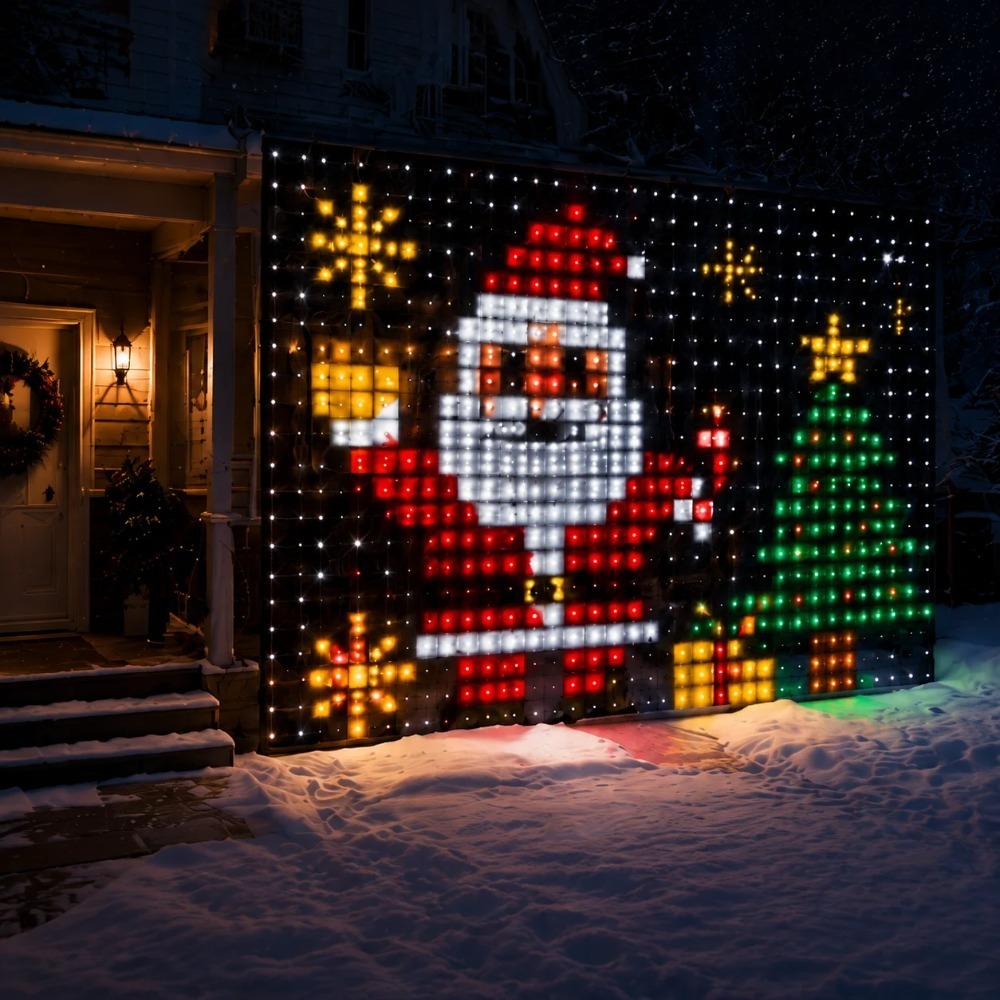 أضواء ستائر LED ذكية بتقنية RG - مراجعة Led Fairy String Lights وسعره