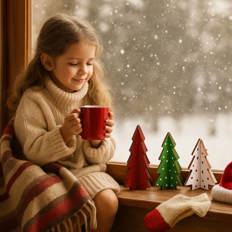 3 قطع زينة عيد الميلاد منقوشة  - مراجعة Christmas Throw Blanket وسعره