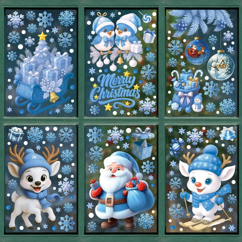 ملصقات نوافذ عيد الميلاد من PV - مراجعة Snowflake Window Decal وسعره