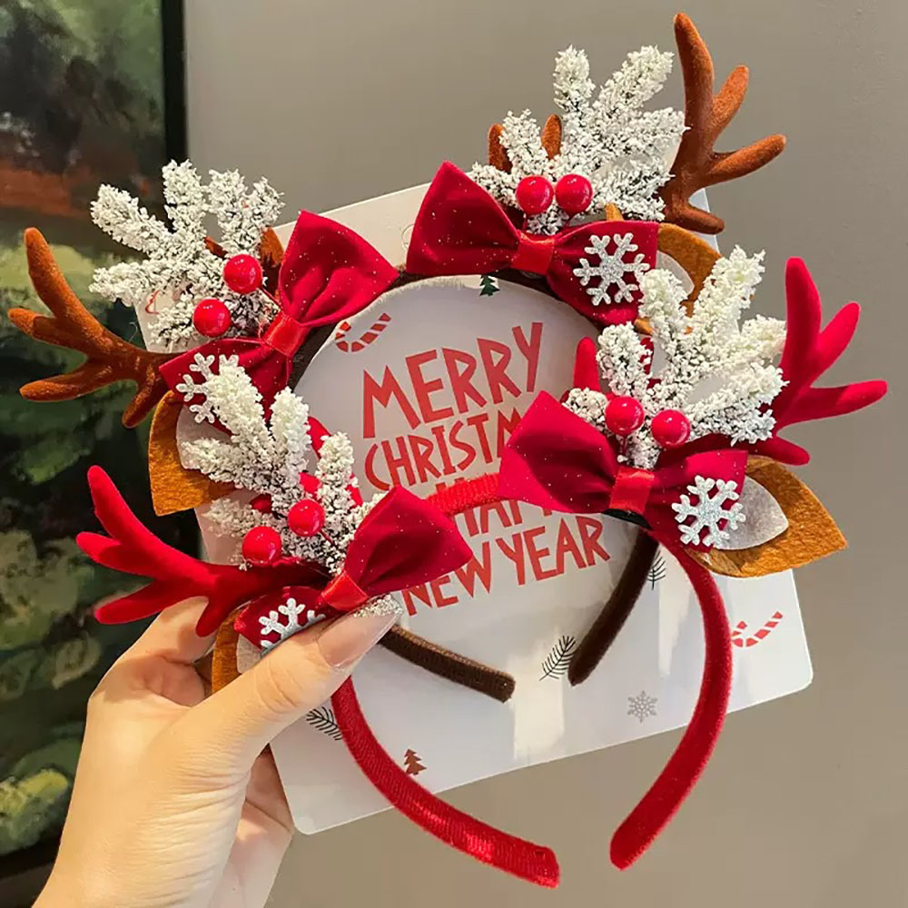 إكسسوارات شعر لطيفة، عصابة رأس - مراجعة Reindeer Antlers Headband وسعره