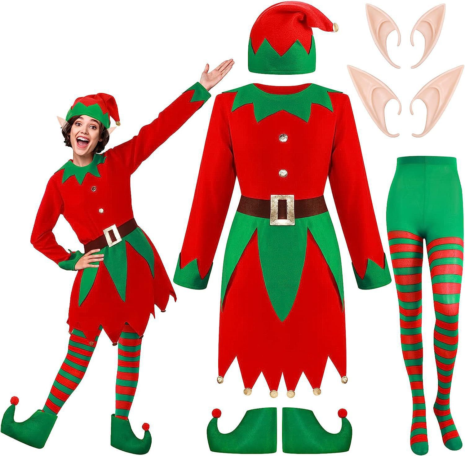 عيد الميلاد قزم ازياء الاطفال  - مراجعة Elf Costume Christmas وسعره