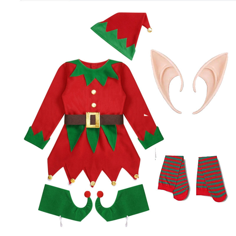 عيد الميلاد قزم ازياء الاطفال  - مراجعة Elf Costume Christmas وسعره