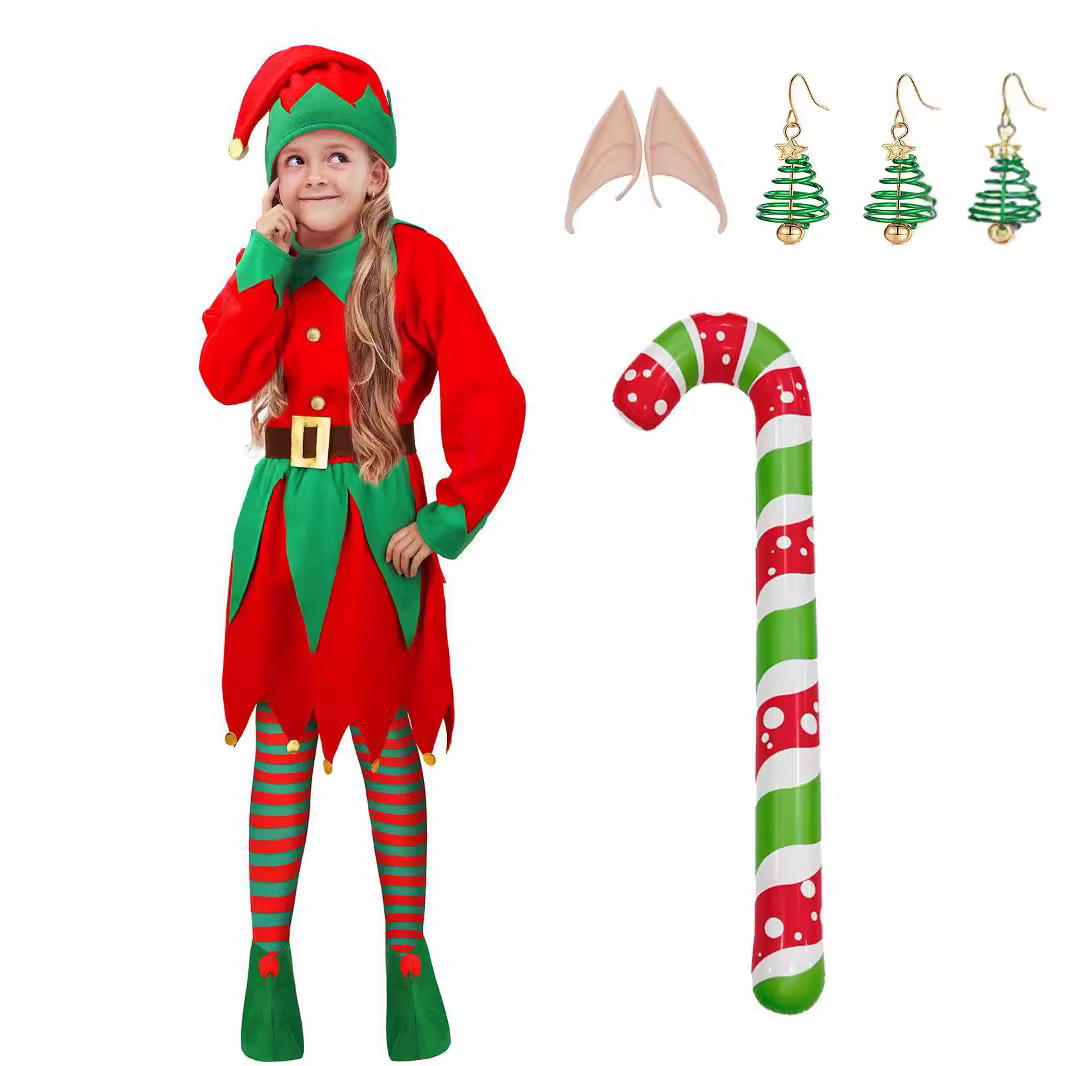 عيد الميلاد قزم ازياء الاطفال  - مراجعة Elf Costume Christmas وسعره