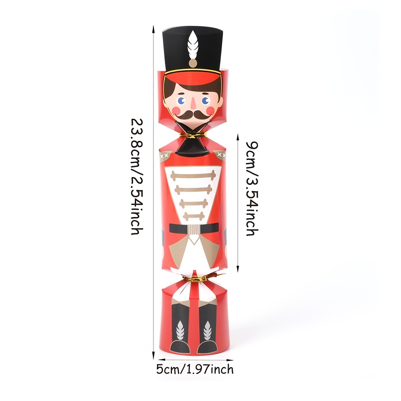 24 قطعة من صناديق حلوى عيد الم - مراجعة Nutcracker Figurine وسعره